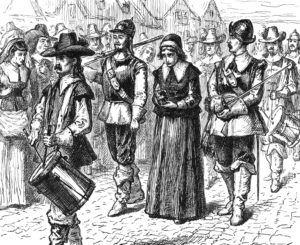 The execution of Mary Dyer